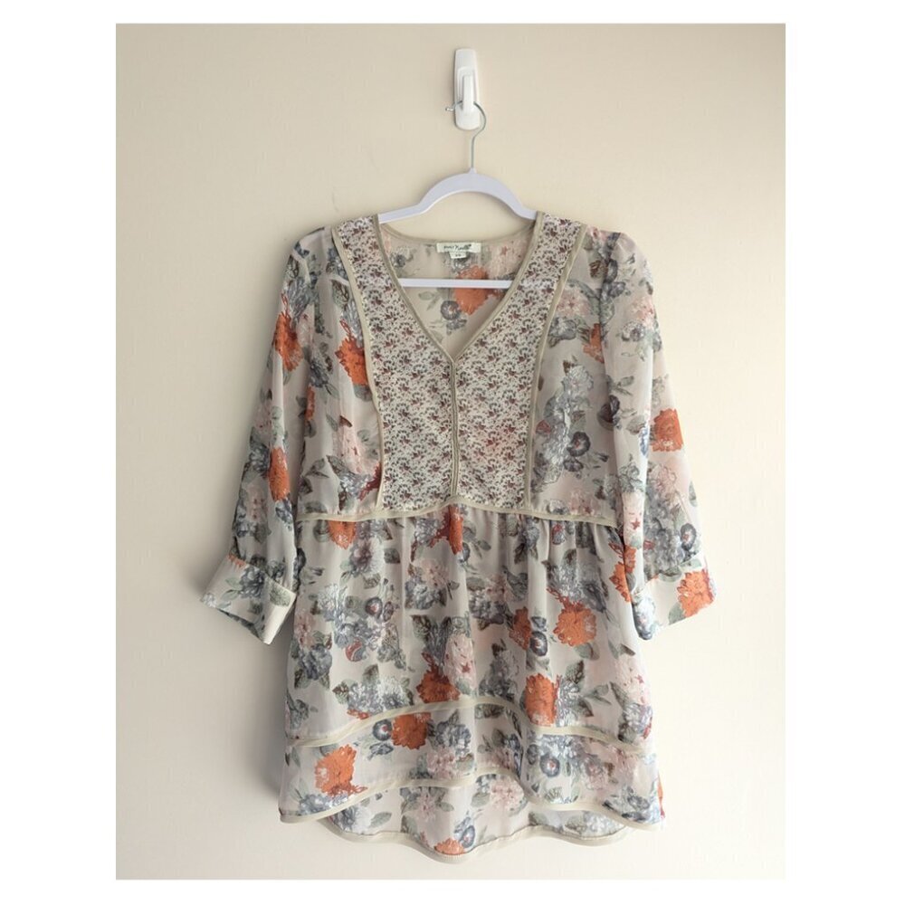 Simply Noelle Boho Blouse Top